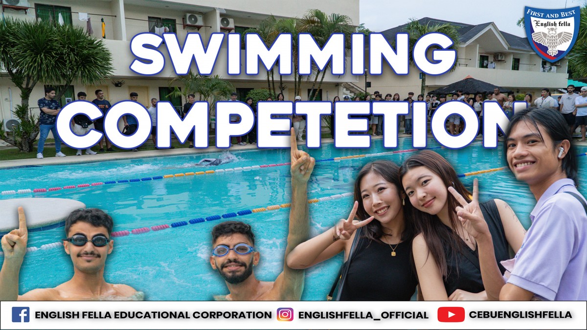 [EnglishFella] 水泳大会 | 楽しさ、スポーツ＆学生生活