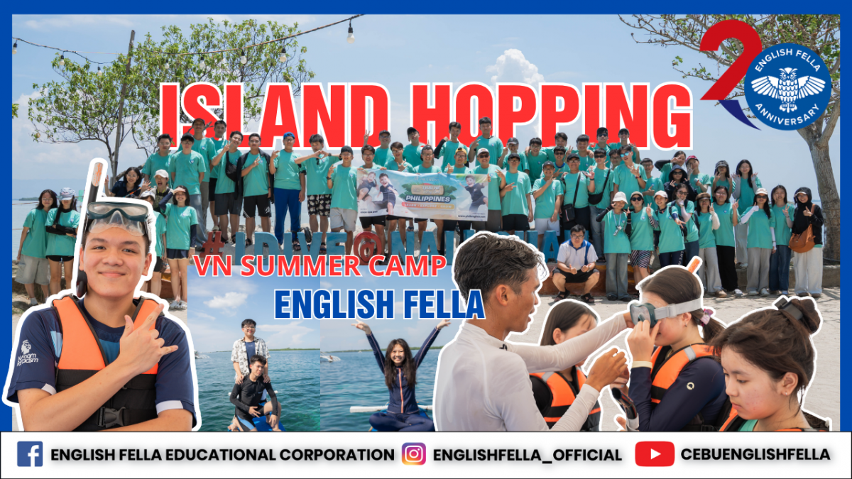 [English Fella] Trải nghiệm Island Hopping cực vui | Trại hè Tiế