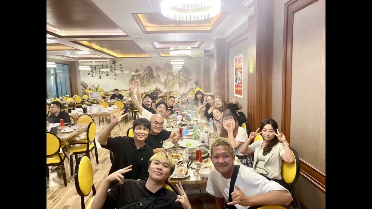 Fellas at Taiwanese Shabu Shabu Restaurant